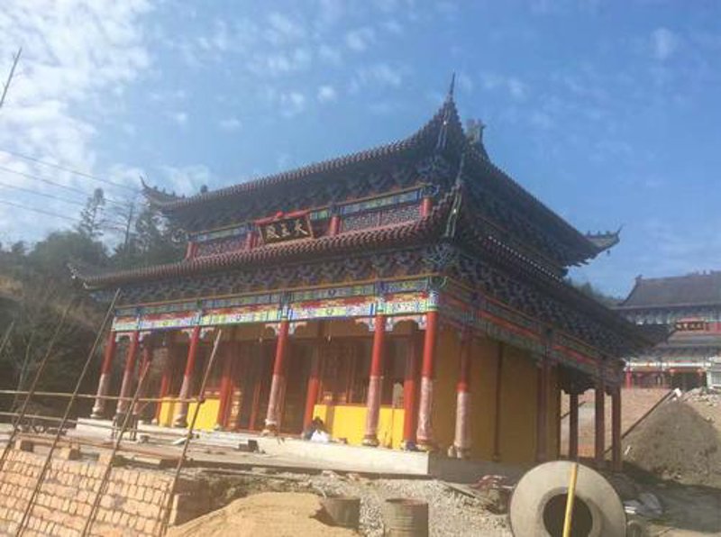 寺庙古建修复